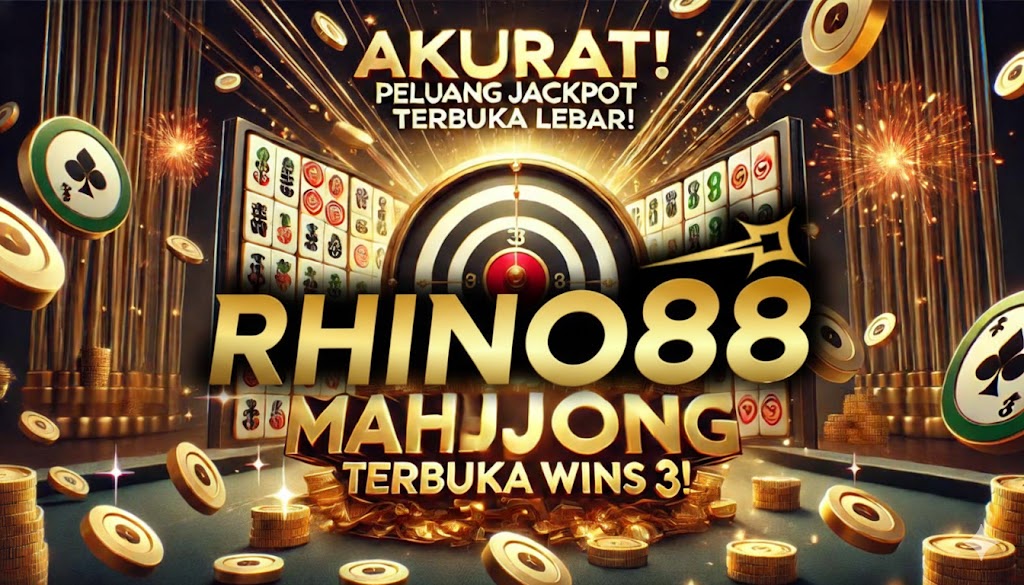 Akurat! Peluang Jackpot Terbuka Lebar di Mahjong Wins 3!