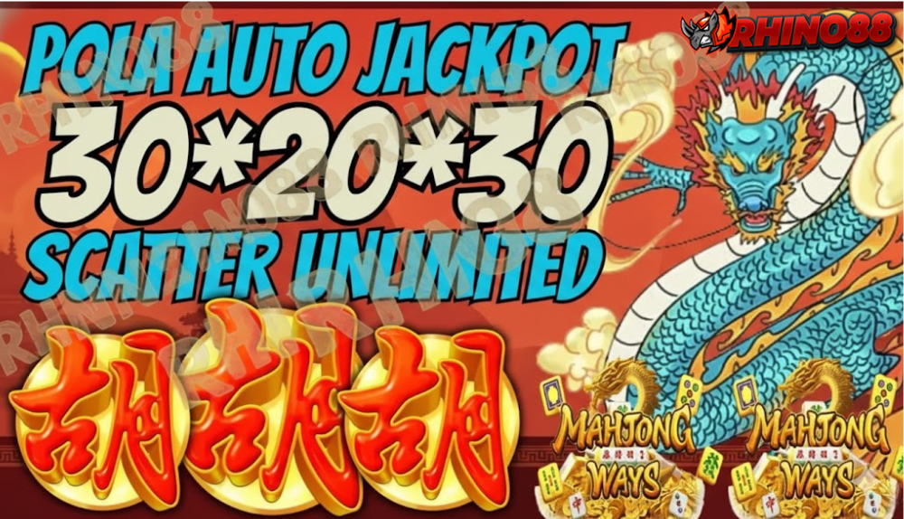 Kemenangan Besar Datang dari Strategy Mahjong Ways 2 x RHINO88, Wild Moment yang Tak Terlupakan di Dunia Virtual